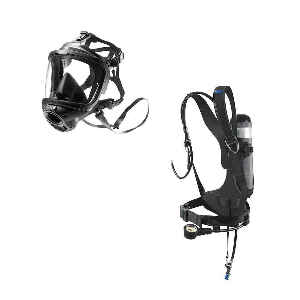 Drager Pas Micro Cfk Tüplü (2L/300Bar) ve Fps 7000 Maskeli Solunum Seti